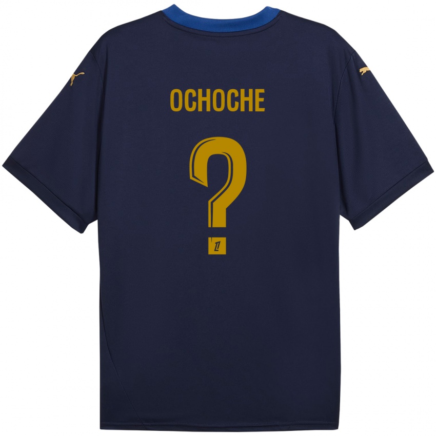 גברים Amos Ochoche #0 זהב חיל הים הרחק ג'רזי 2024/25 חולצה קצרה