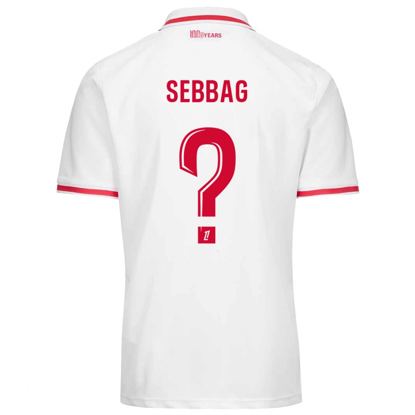נשים Ilan Sebbag #0 לבן אדום ג'רזי ביתית 2024/25 חולצה קצרה