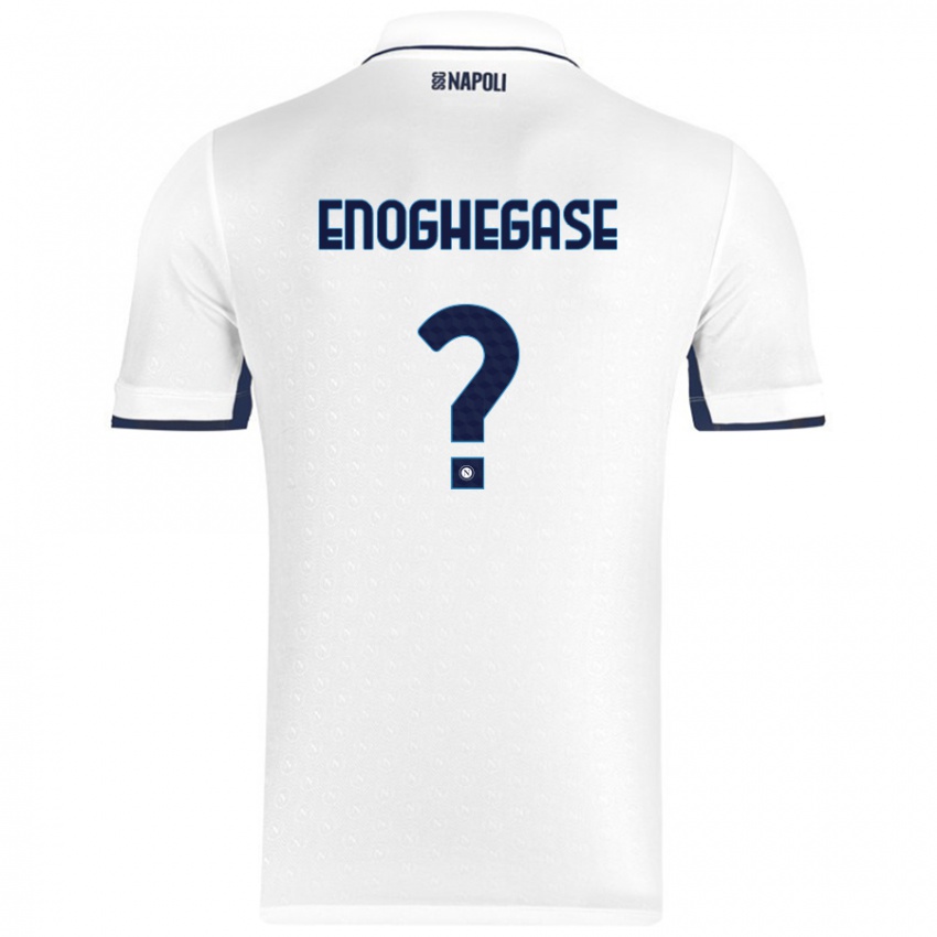נשים Favour Enoghegase #0 כחול רויאל לבן הרחק ג'רזי 2024/25 חולצה קצרה