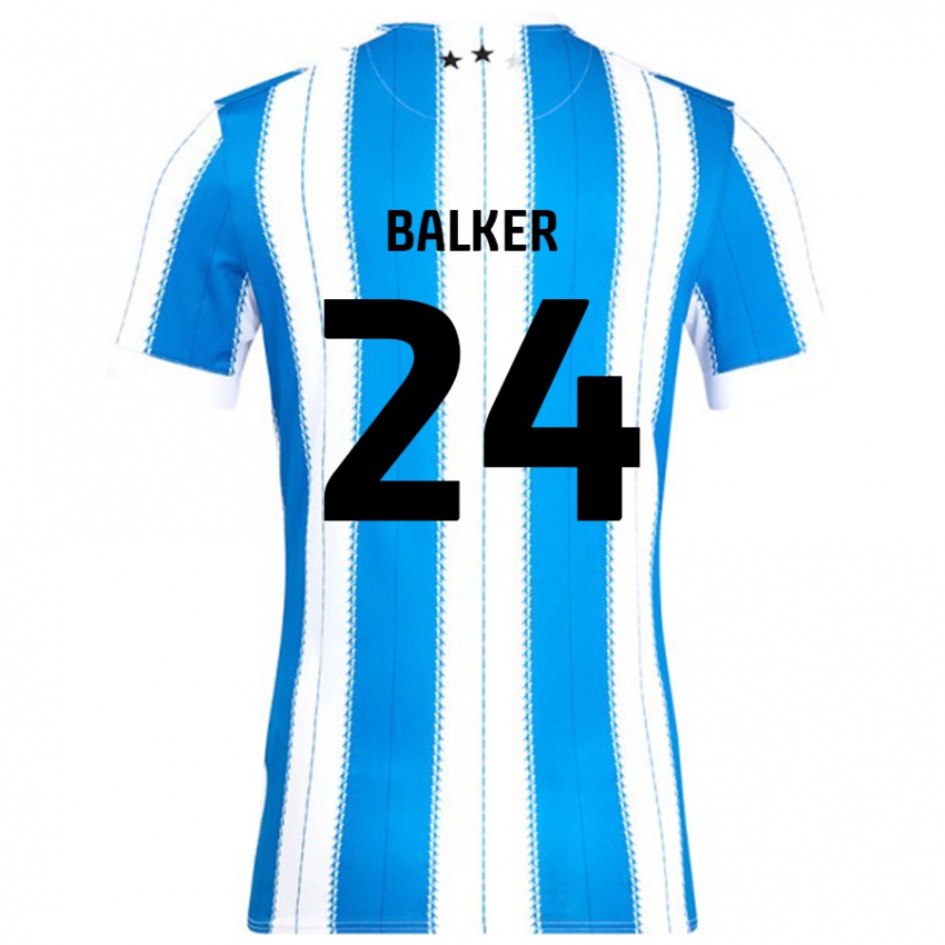 גברים Radinio Balker #24 כחול לבן ג'רזי ביתית 2024/25 חולצה קצרה