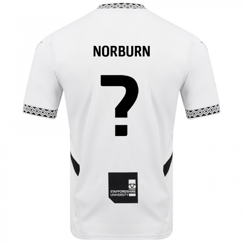 נשים Dylan Norburn #0 לָבָן ג'רזי ביתית 2024/25 חולצה קצרה