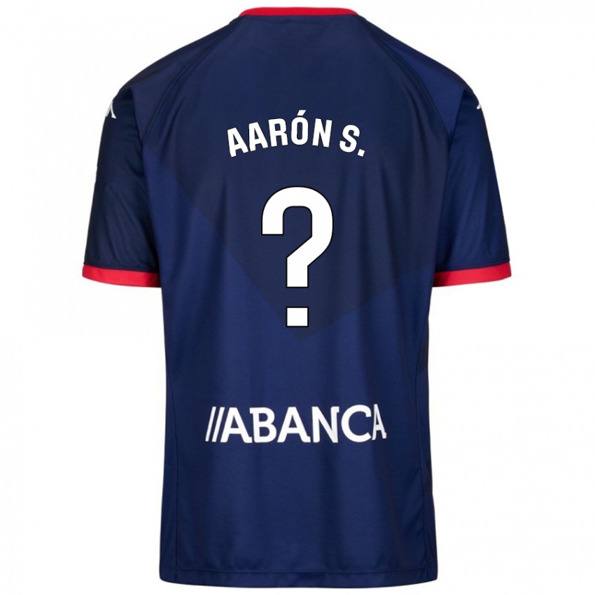 נשים Aarón Sánchez #0 כָּחוֹל כֵּהֶה הרחק ג'רזי 2024/25 חולצה קצרה