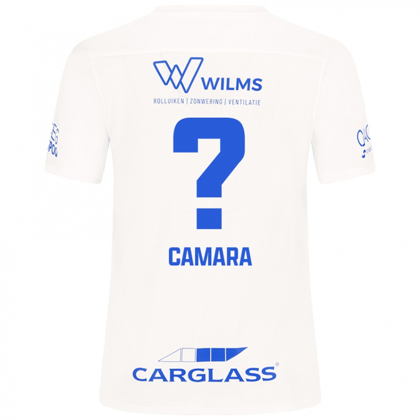 נשים Ali Camara #0 לָבָן הרחק ג'רזי 2024/25 חולצה קצרה