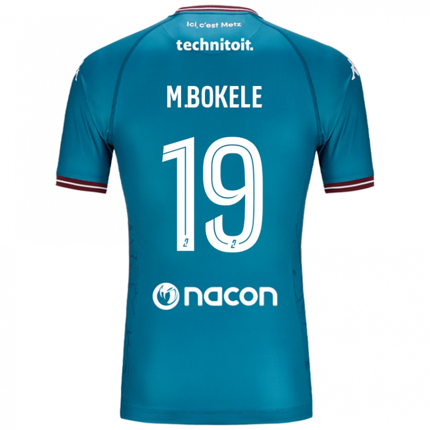 נשים Morgan Bokele #19 בלו בנזין הרחק ג'רזי 2024/25 חולצה קצרה