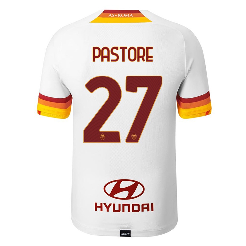 נשים חאבייר פסטורה #27 לבן הרחק ג'רזי 2021/22 חולצה קצרה נשים חאבייר פסטורה #27 לבן הרחק ג'רזי 2021/22 חולצה קצרה