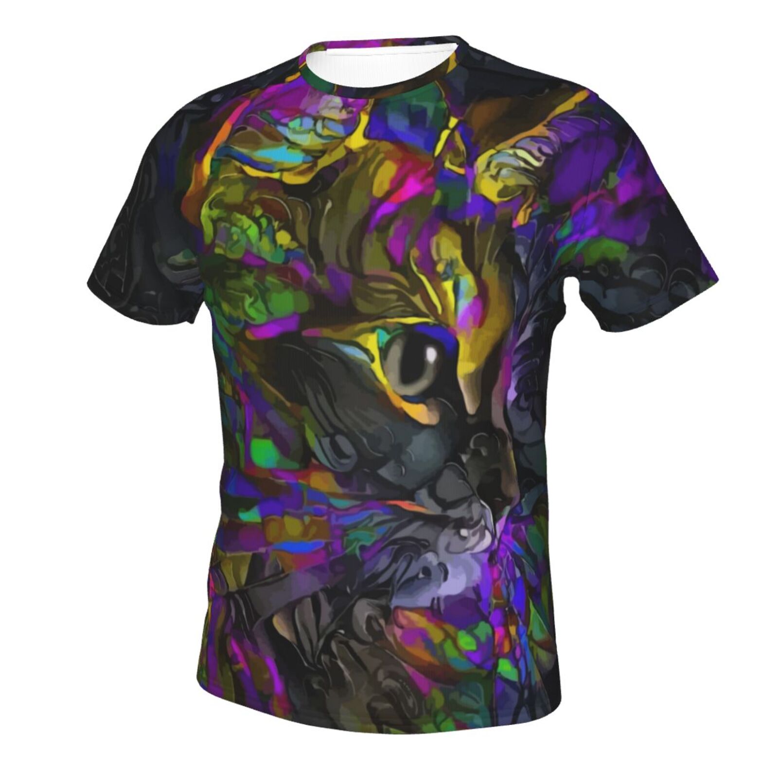 חתול הנזי אלמנטים מעורבים חולצת טריקו קלאסית