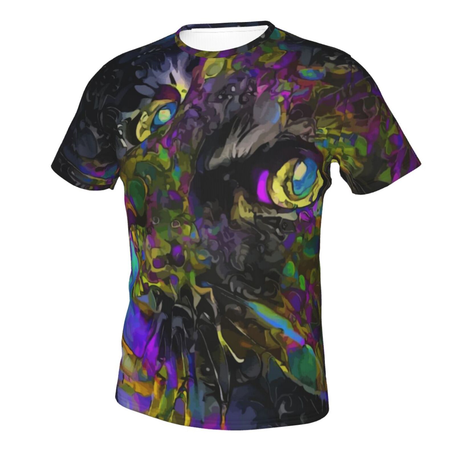 טליסמן חתול מיקס אלמנטים מעורבים חולצת טריקו קלאסית