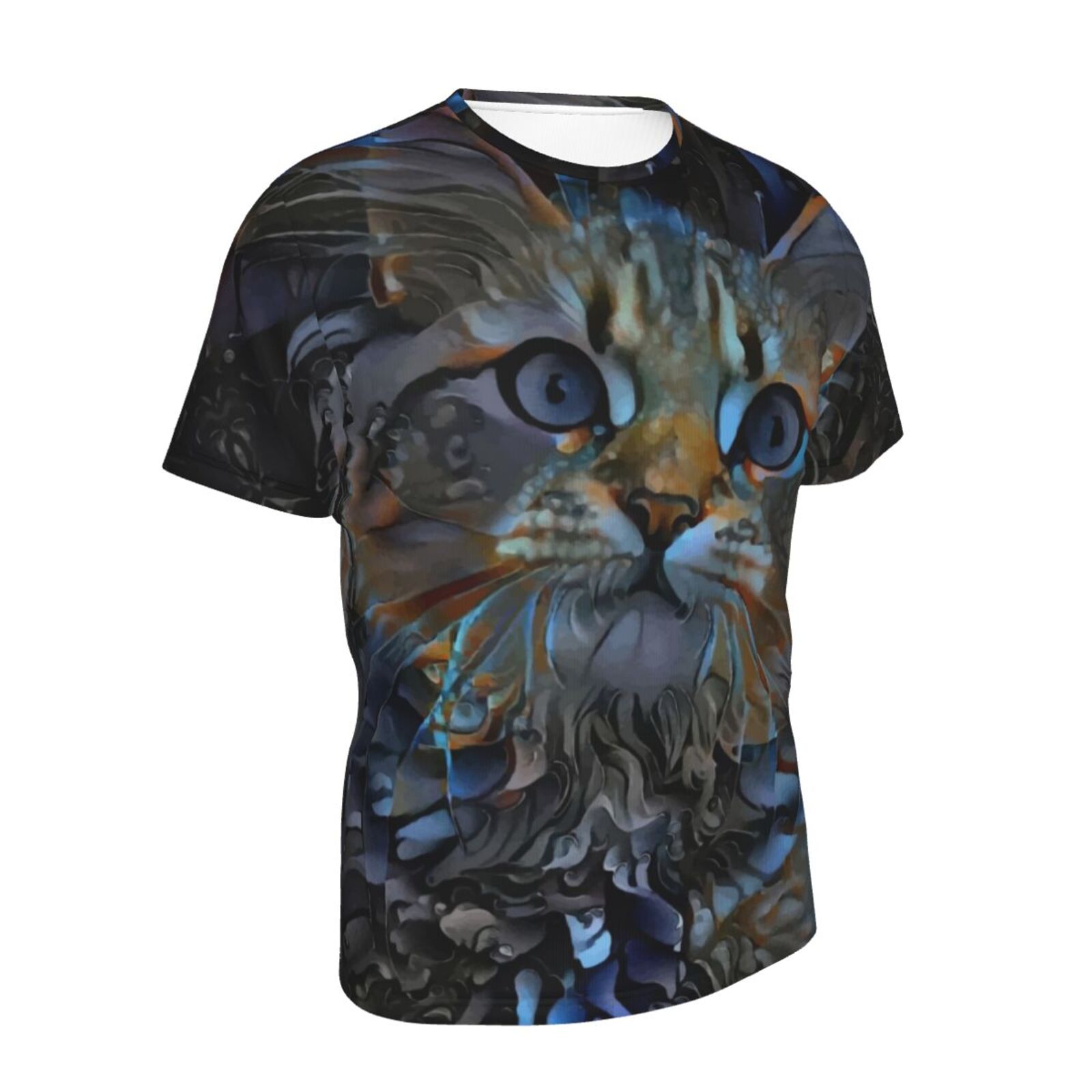 לייריס חתול אלמנטים מעורבים חולצת טריקו קלאסית