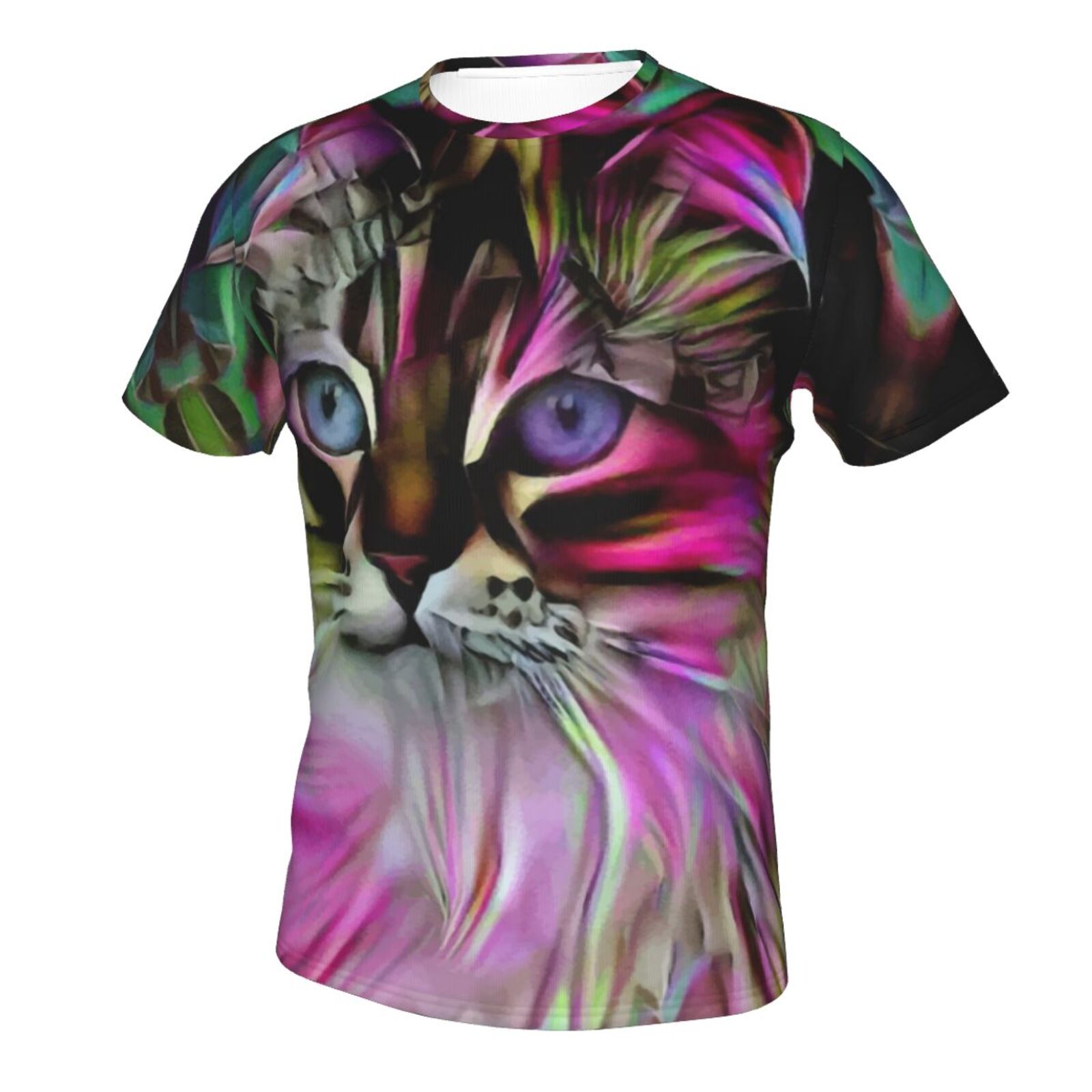 חתול אטסי אלמנטים מעורבים חולצת טריקו קלאסית