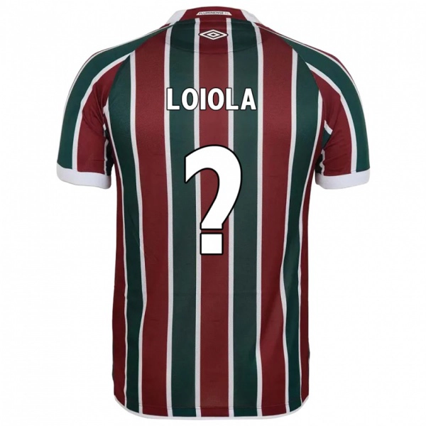 ילדים João Loiola #0 לבן ירוק חום-ערמוני ג'רזי ביתית 2025/26 חולצה קצרה