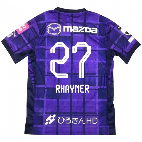 ילדים Rhayner #27 לבן כתום ג'רזי ביתית 2025/26 חולצה קצרה