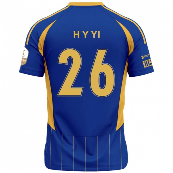 ילדים Yong-Hyeon Yi #26 לבן תכלת שמיים ג'רזי ביתית 2025/26 חולצה קצרה