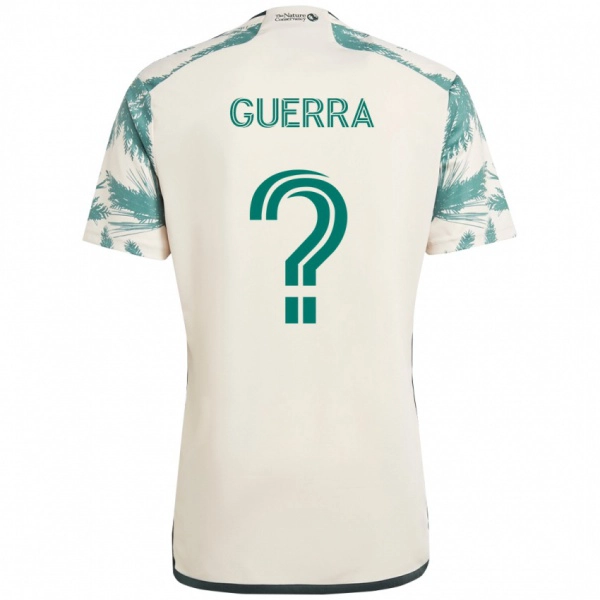 ילדים Gage Guerra #0 שחור חום הרחק ג'רזי 2025/26 חולצה קצרה