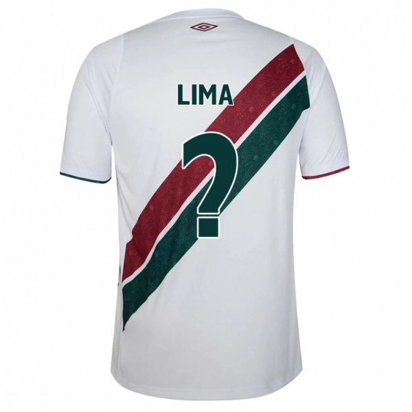 ילדים Daniel Lima #0 ירוק חום-ערמוני לבן הרחק ג'רזי 2025/26 חולצה קצרה