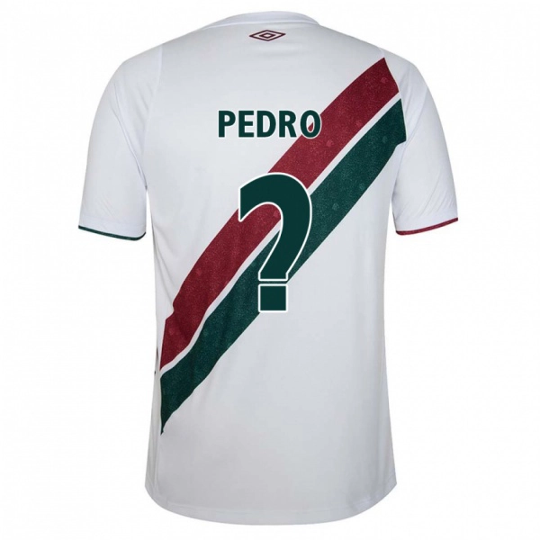 ילדים Matheus Pedro #0 ירוק חום-ערמוני לבן הרחק ג'רזי 2025/26 חולצה קצרה
