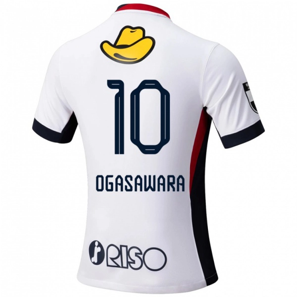 ילדים Shoma Ogasawara #10 אדום שחור הרחק ג'רזי 2025/26 חולצה קצרה