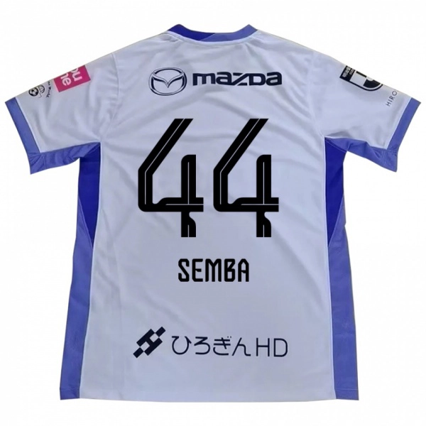 ילדים Taishi Semba #44 סגול כתום הרחק ג'רזי 2025/26 חולצה קצרה