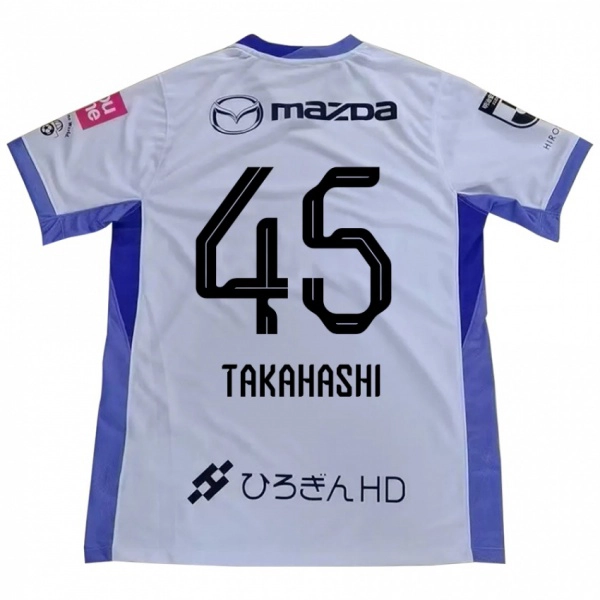 ילדים Narumi Takahashi #45 סגול כתום הרחק ג'רזי 2025/26 חולצה קצרה