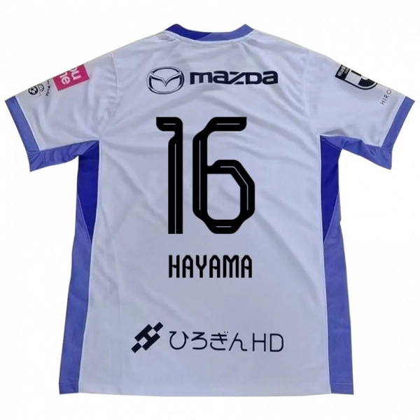 ילדים Miku Hayama #16 סגול כתום הרחק ג'רזי 2025/26 חולצה קצרה