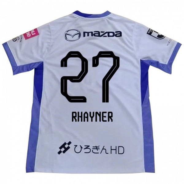 ילדים Rhayner #27 סגול כתום הרחק ג'רזי 2025/26 חולצה קצרה