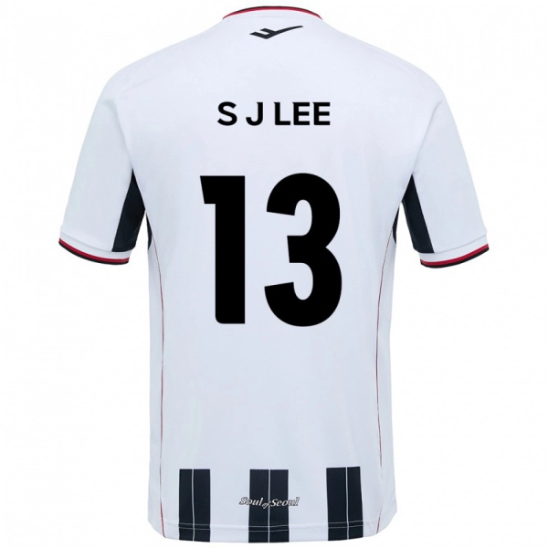ילדים Seo-Jun Lee #13 שחור אדום הרחק ג'רזי 2025/26 חולצה קצרה