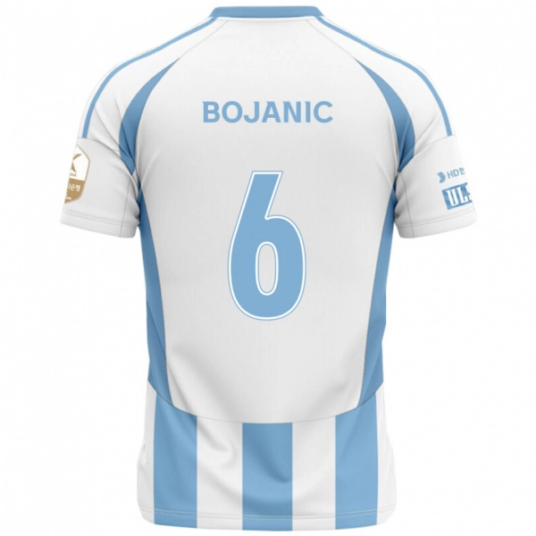 ילדים Darijan Bojanic #6 כחול מלכותי צהוב הרחק ג'רזי 2025/26 חולצה קצרה
