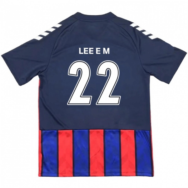 גברים Lee Eun-Mi #22 לבן פנינה אדום ג'רזי ביתית 2025/26 חולצה קצרה