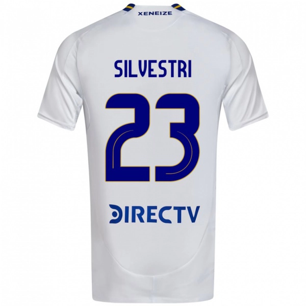 גברים Delfina Silvestri #23 כחול מלכותי צהוב הרחק ג'רזי 2025/26 חולצה קצרה