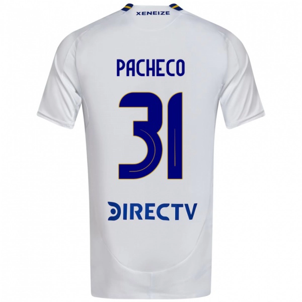 גברים Costanza Pacheco #31 כחול מלכותי צהוב הרחק ג'רזי 2025/26 חולצה קצרה