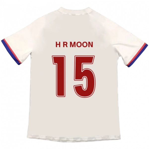 גברים Ha-Rang Moon #15 כחול מלכותי אדום הרחק ג'רזי 2025/26 חולצה קצרה
