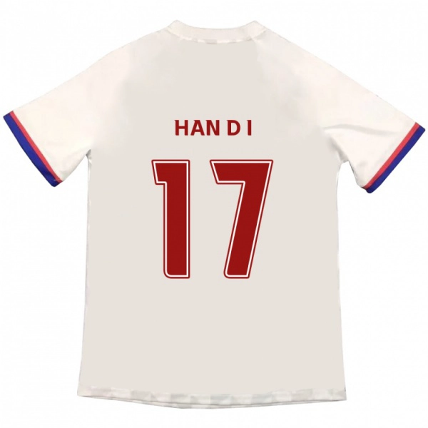 גברים Han Da-In #17 כחול מלכותי אדום הרחק ג'רזי 2025/26 חולצה קצרה