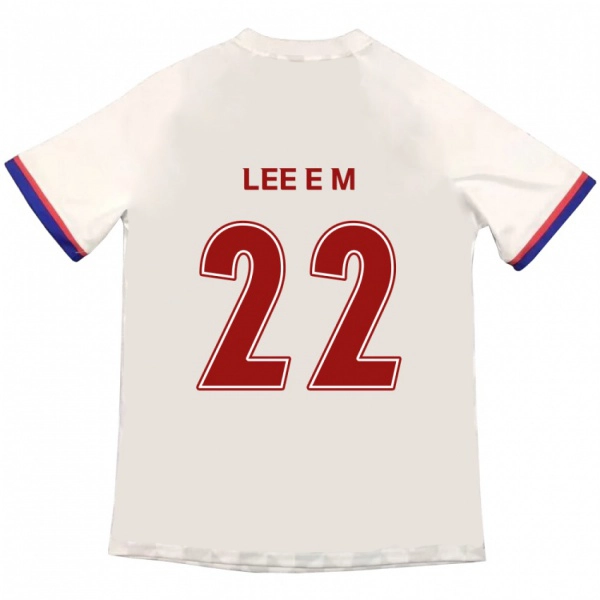 גברים Lee Eun-Mi #22 כחול מלכותי אדום הרחק ג'רזי 2025/26 חולצה קצרה