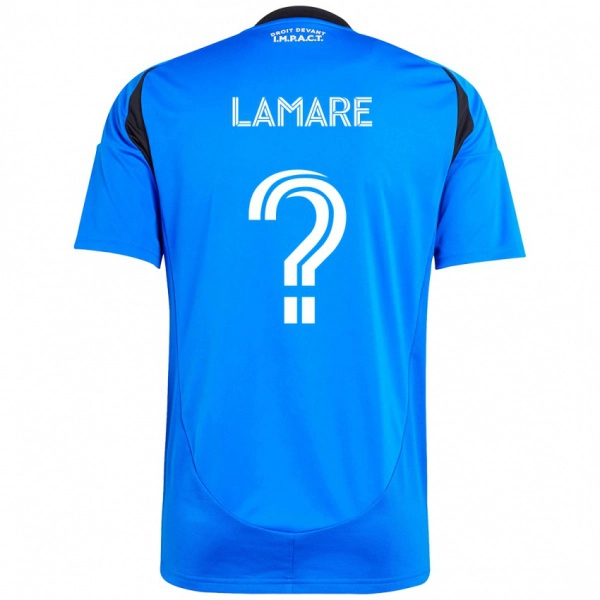 נשים Samuel Lamare #0 תכלת שמיים כחול כהה ג'רזי ביתית 2025/26 חולצה קצרה