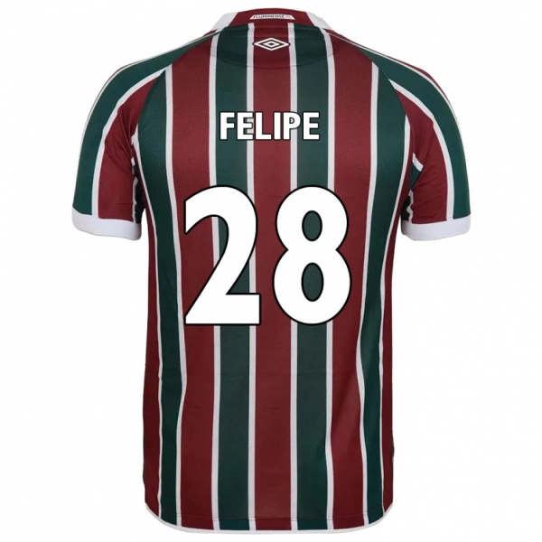 נשים Riquelme Felipe #28 לבן ירוק חום-ערמוני ג'רזי ביתית 2025/26 חולצה קצרה