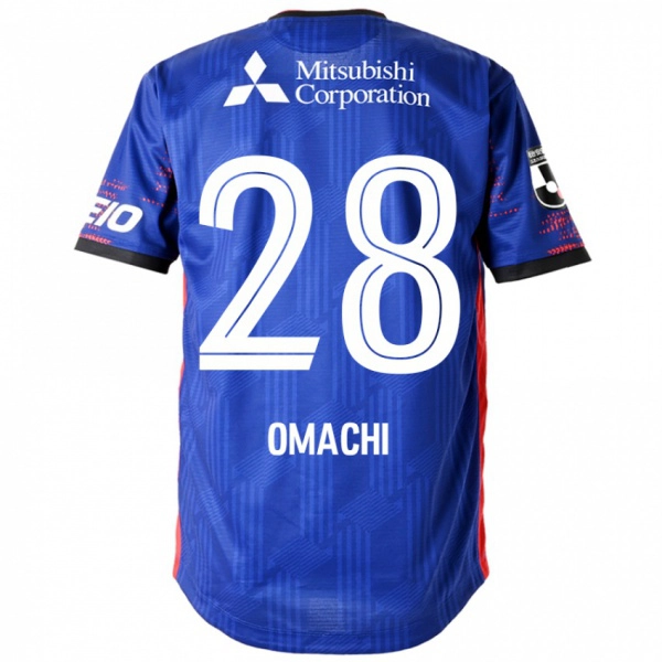 נשים Shugo Omachi #28 לבן שחור ג'רזי ביתית 2025/26 חולצה קצרה