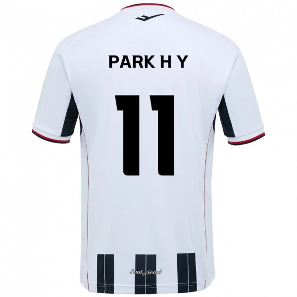 נשים Park Hee-Young #11 שחור אדום הרחק ג'רזי 2025/26 חולצה קצרה