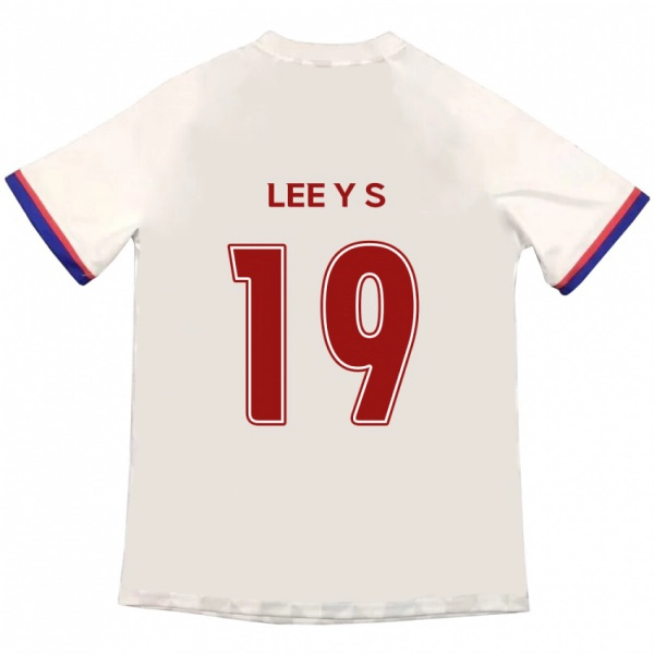 נשים Lee Young-Seo #19 כחול מלכותי אדום הרחק ג'רזי 2025/26 חולצה קצרה