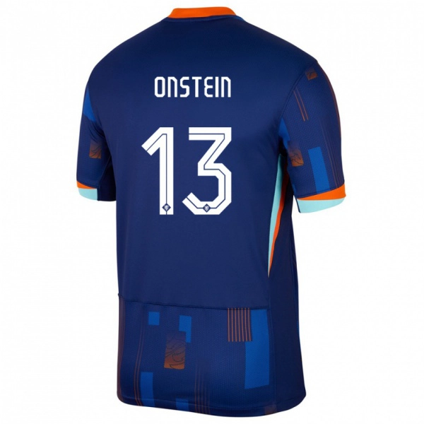 ילדים הולנד Juwensley Onstein #13 כְּחוֹל הרחק ג'רזי 24-26 חולצה קצרה