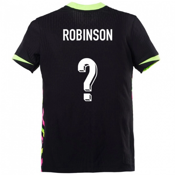 גברים אוֹסטְרַלִיָה Alex Robinson #0 כחול כהה הרחק ג'רזי 24-26 חולצה קצרה