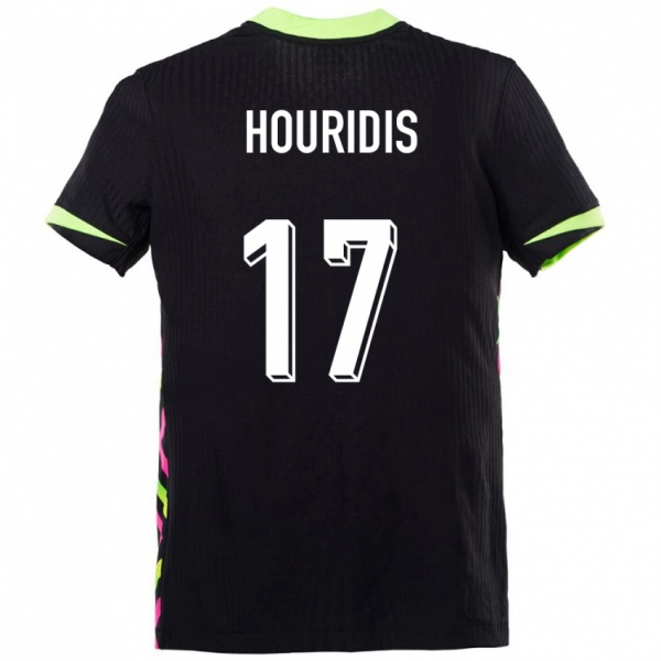 גברים אוֹסטְרַלִיָה Alexander Houridis #17 כחול כהה הרחק ג'רזי 24-26 חולצה קצרה