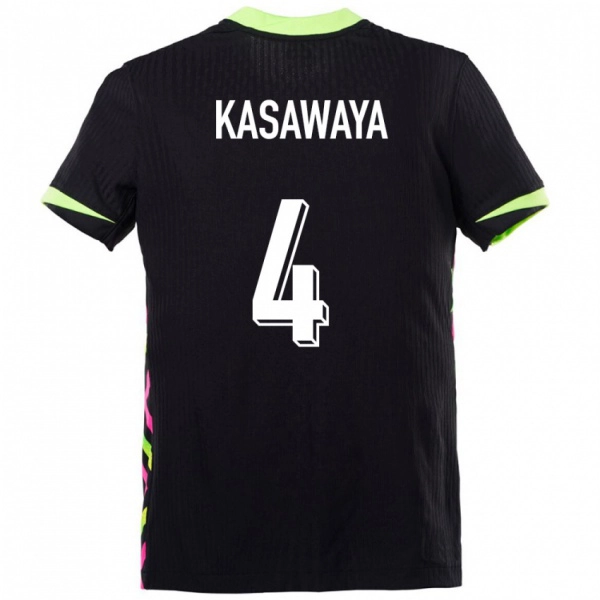 נשים אוֹסטְרַלִיָה Pearson Kasawaya #4 כחול כהה הרחק ג'רזי 24-26 חולצה קצרה