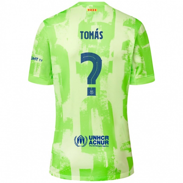 ילדים Roberto Tomás #0 סִיד ג'רזי קיט שלישי 2024/25 חולצה קצרה