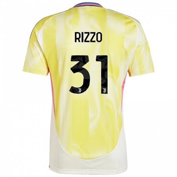 נשים Niccolò Rizzo #31 צהוב סולארי הרחק ג'רזי 2024/25 חולצה קצרה