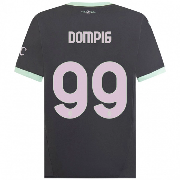 נשים שאנטה דומפיג #99 אָפוֹר ג'רזי קיט שלישי 2024/25 חולצה קצרה