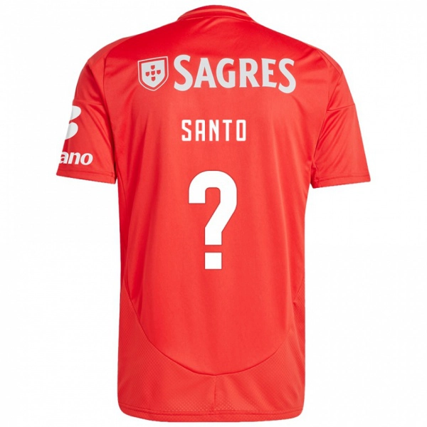 נשים Sandro Santo #0 אדום לבן ג'רזי ביתית 2024/25 חולצה קצרה