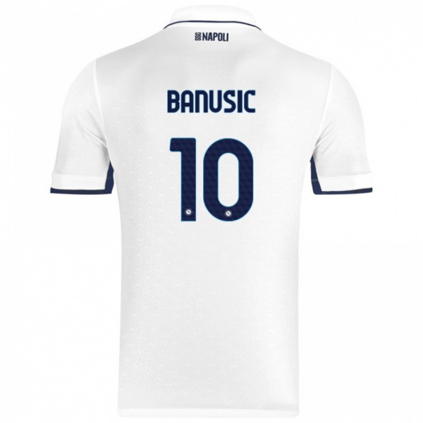 גברים Marija Banušić #10 כחול רויאל לבן הרחק ג'רזי 2024/25 חולצה קצרה