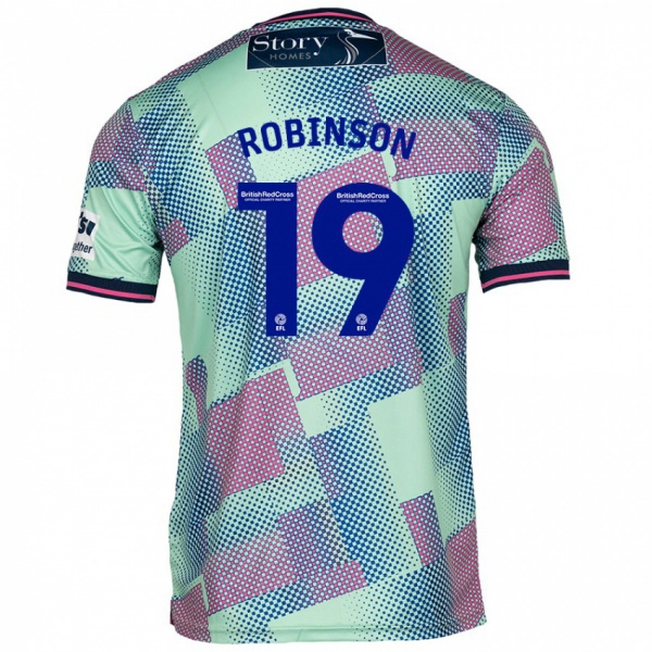 גברים Jack Robinson #19 יָרוֹק הרחק ג'רזי 2024/25 חולצה קצרה
