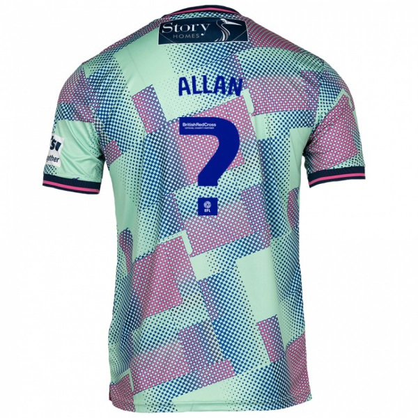 גברים Jake Allan #0 יָרוֹק הרחק ג'רזי 2024/25 חולצה קצרה