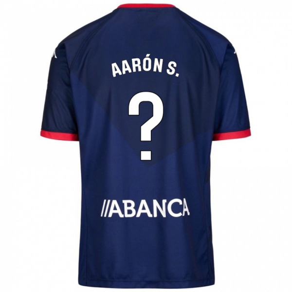 גברים Aarón Sánchez #0 כָּחוֹל כֵּהֶה הרחק ג'רזי 2024/25 חולצה קצרה