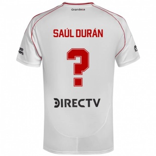 גברים Saúl Durán #0 בורדו מג'נטה ג'רזי ביתית 2025/26 חולצה קצרה